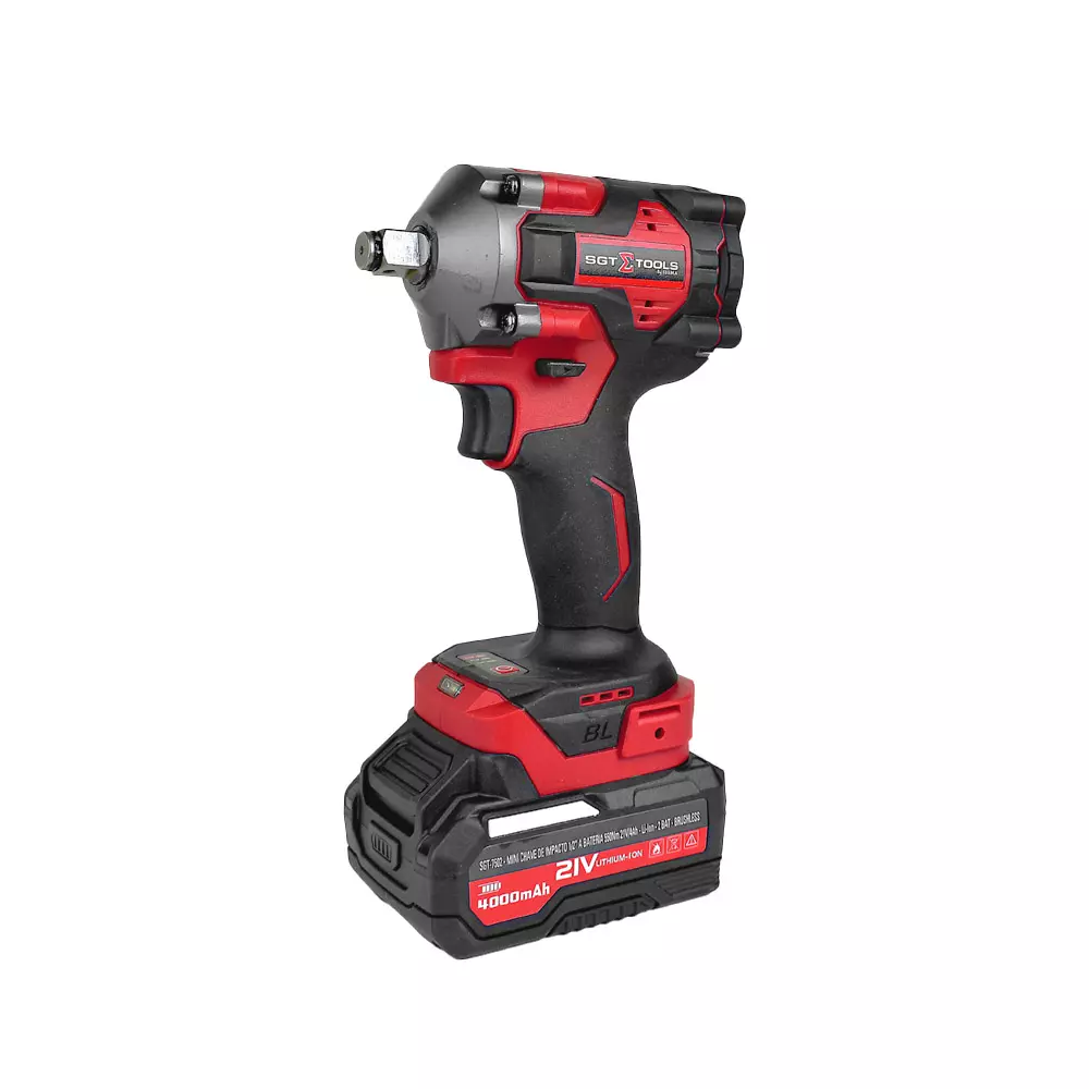 Kit Chave Impacto a Bateria SGT-7502 21V 550 n.m 4A Sigma